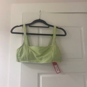 NWT target swim top